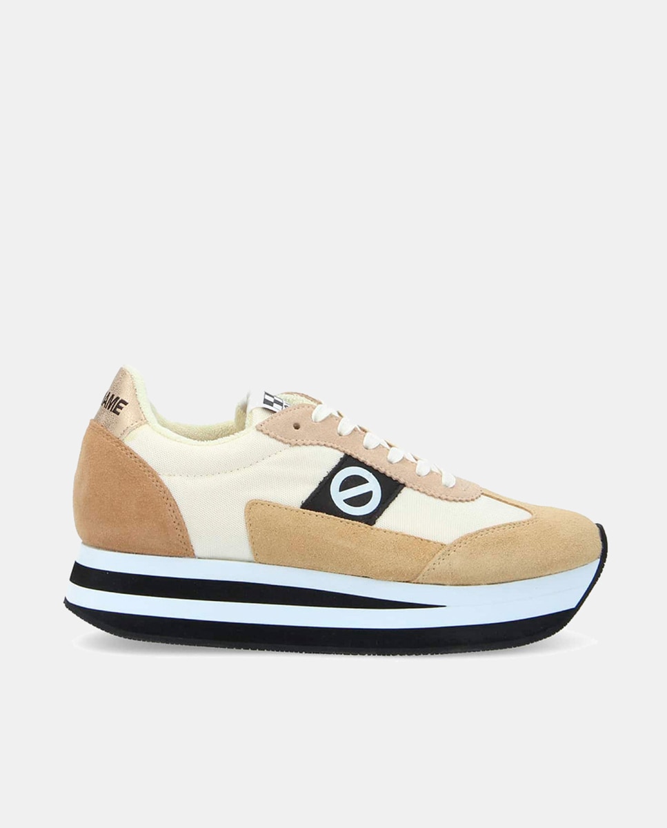 Imagen 0 de Zapatillas Flex de mujer tipo running bajas suela bicolor