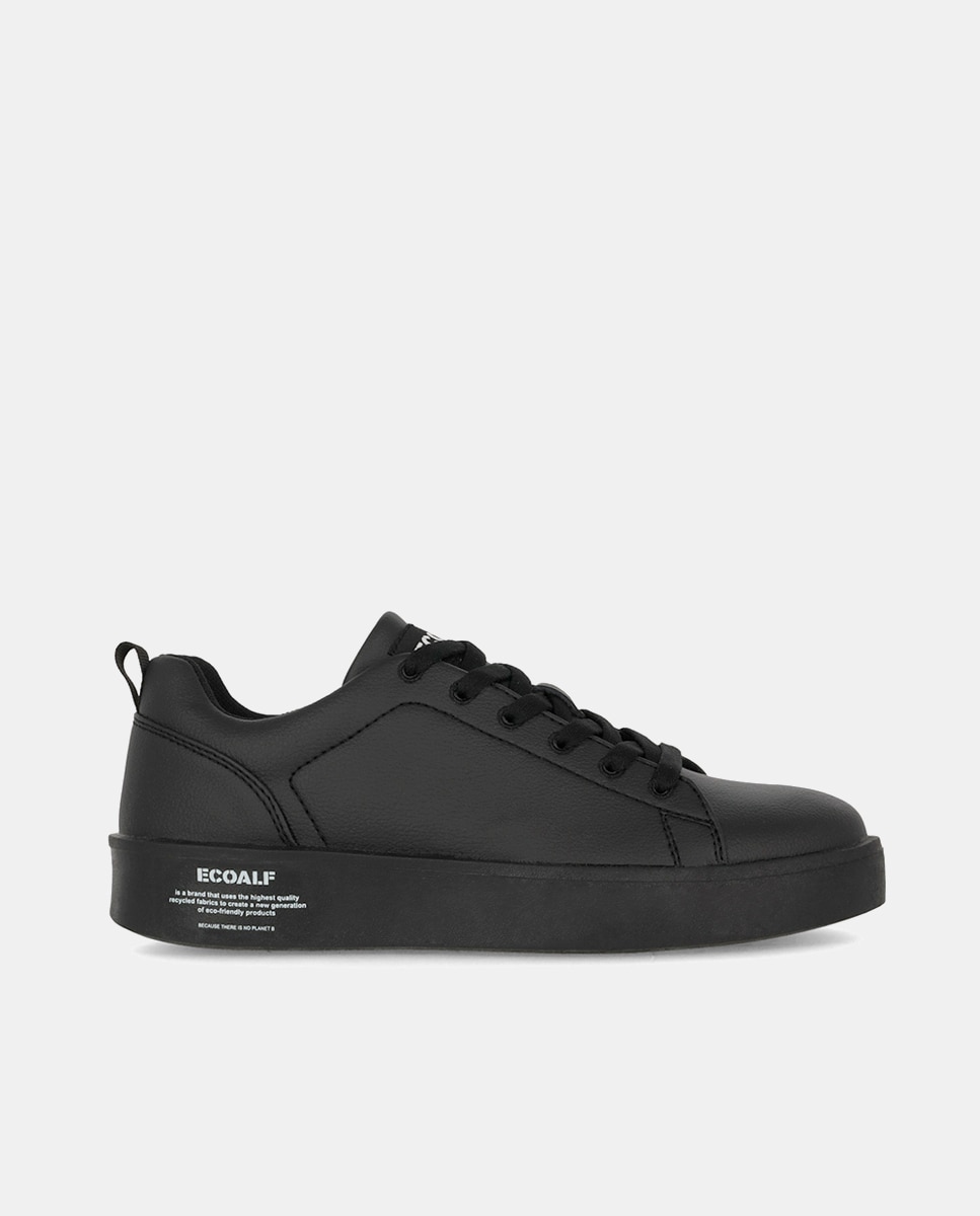 Imagen 0 de Zapatillas deportivas de mujer Ecoalf de eco piel en color negro