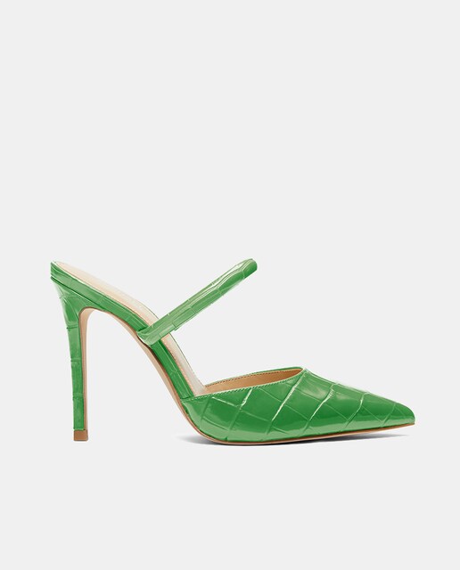 Imagen 0 de Mules Jessa Mule Pump de mujer con puntera afilada y tacón de aguja