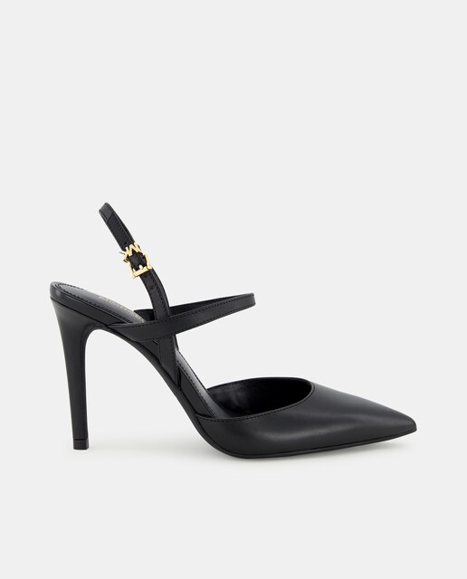 Imagen 0 de Zapatos de salón de mujer en piel con tacón de aguja