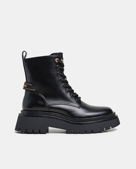 Imagen 0 de Botines Queen Handler de mujer tipo combat con suela track