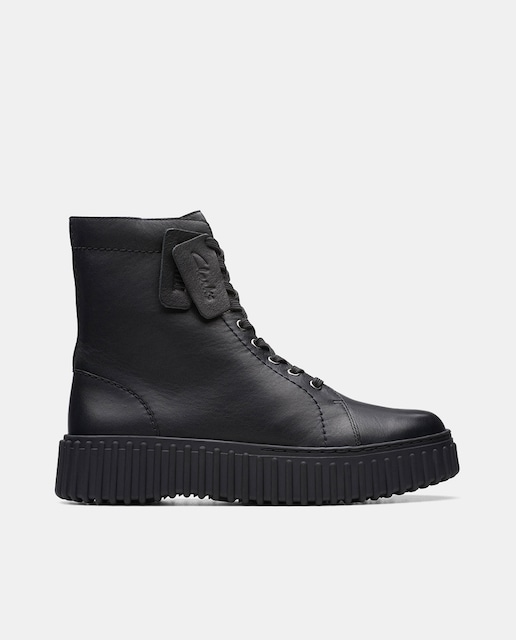 Imagen 0 de Botines Torhill Rise de mujer en cuero con suela TR