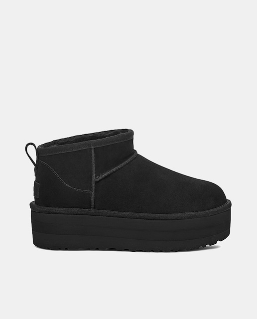 Imagen 0 de Botines Classic Ultra Mini de mujer en piel con plataforma