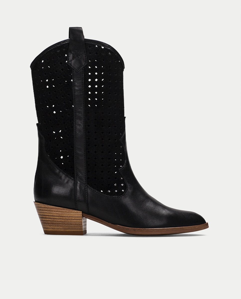 Imagen 0 de Bota Cowboy con caña troquelada