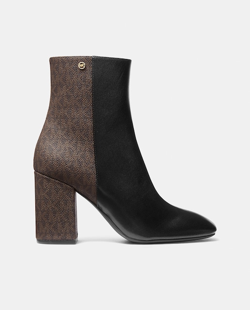 Imagen 0 de Botines de mujer contraste con  logo MK