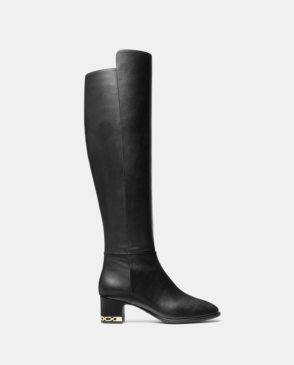 Imagen 0 de Bota alta de piel de mujer