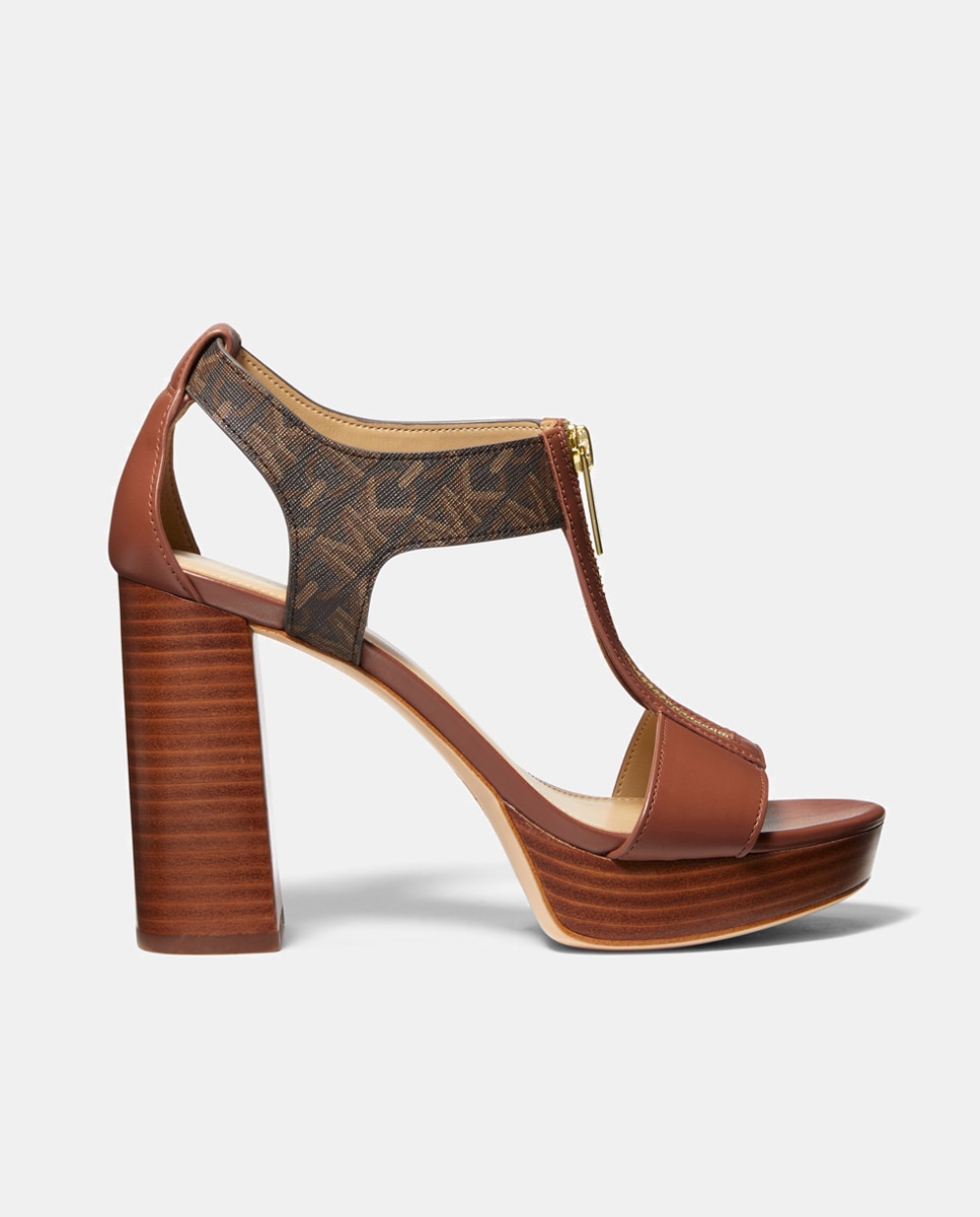 Imagen 0 de Sandalias tacón tiras Barkley mujer