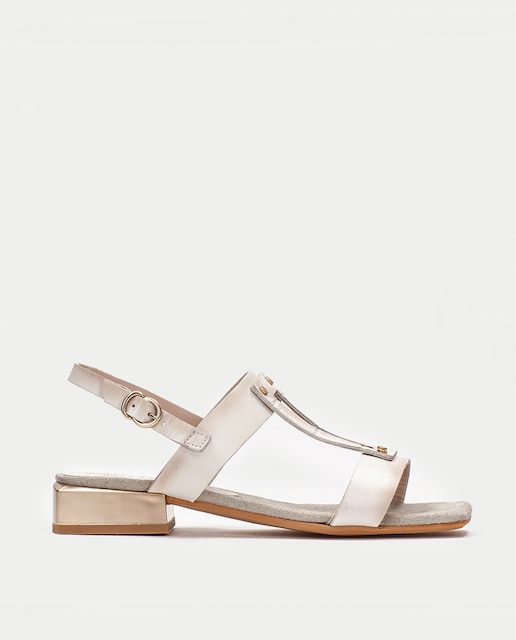 Imagen 0 de Sandalia plana Urban elaborada en piel