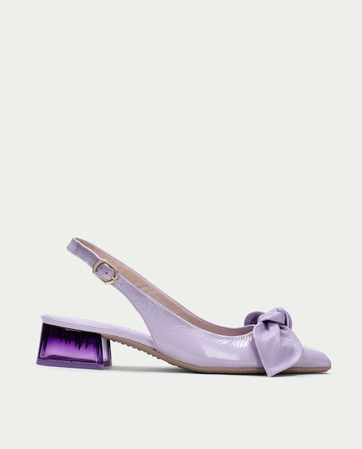 Imagen 0 de Sandalia tacon smart elaborada en charol