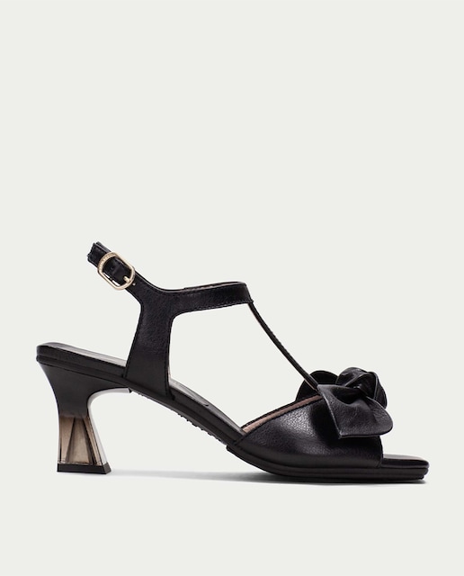 Imagen 0 de Sandalia tacon smart elaborada en piel