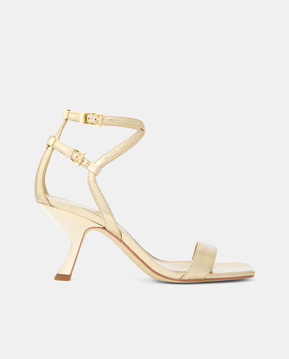 Imagen 0 de Sandalias de piel de mujer
