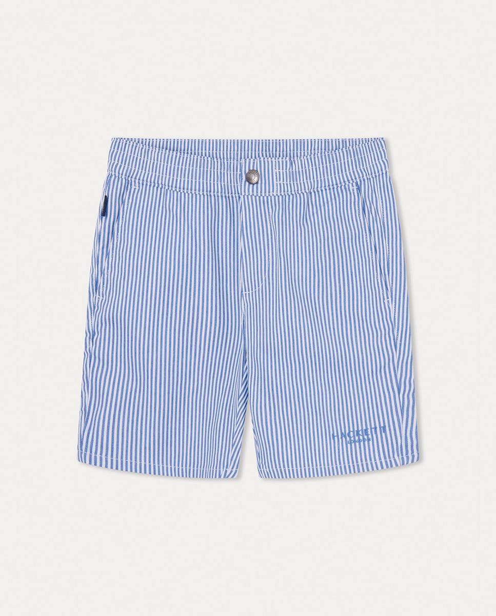Imagen 0 de Pantalón corto de niño a rayas