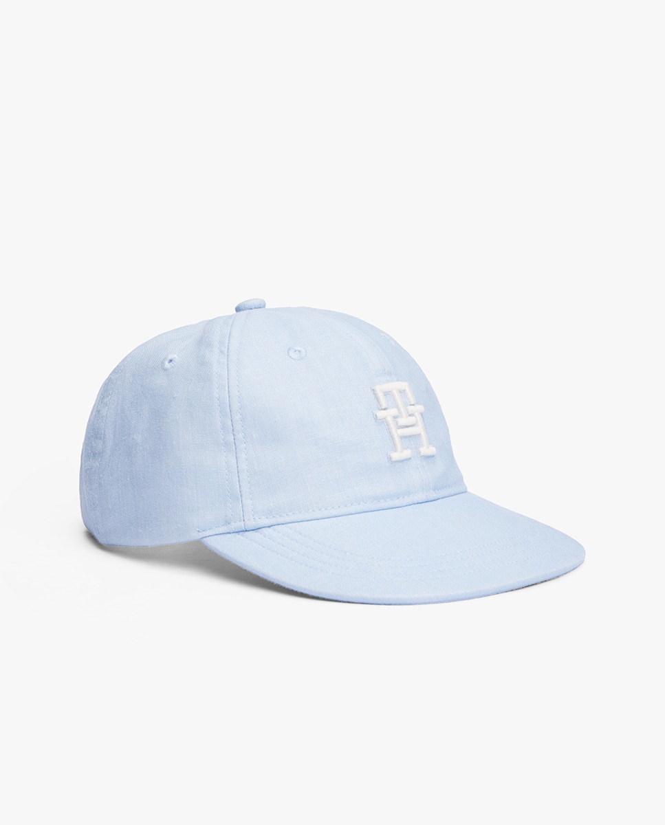 Imagen 0 de Gorra de niño lisa con logo frontal bordado