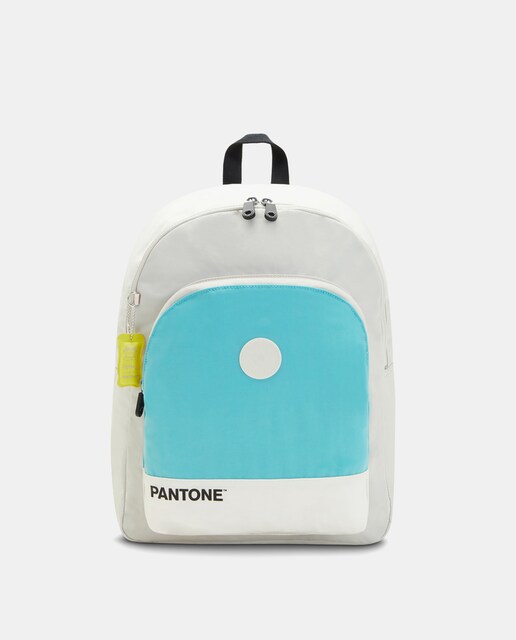 Imagen 0 de Mochila grande multicolor con cremallera y espacio para portátil