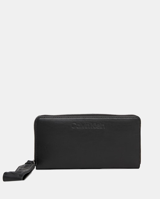 Imagen 0 de Cartera con cremallera en el contorno y correa para la muñeca RFID