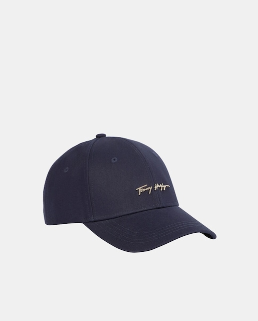 Imagen 0 de Gorra de mujer de mujer Tommy Hilfiger de algodón en azul marino liso
