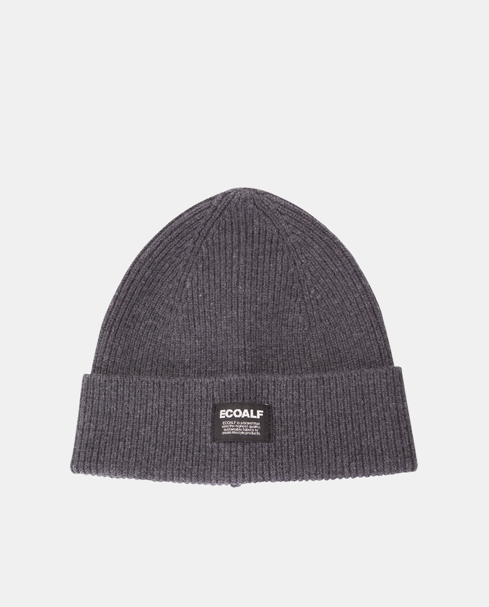 Imagen 0 de Gorro de lana reciclada color gris