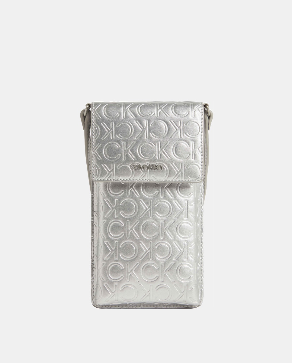 Imagen 0 de Bolso para móvil en plata