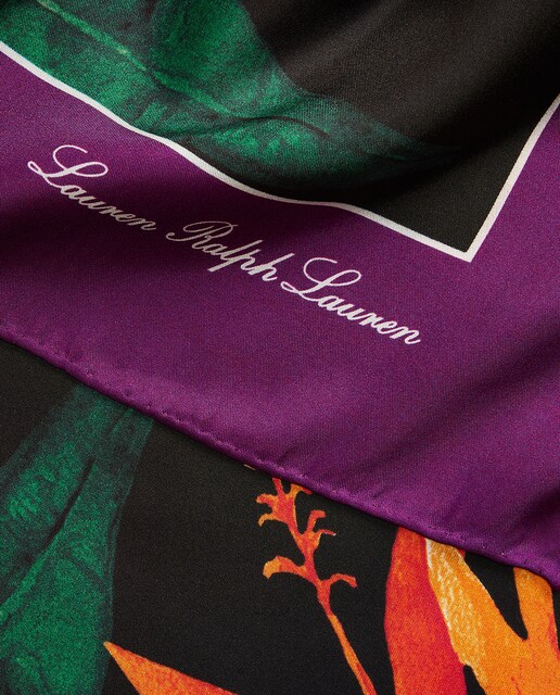 Imagen 0 de Pañuelo de seda estampado