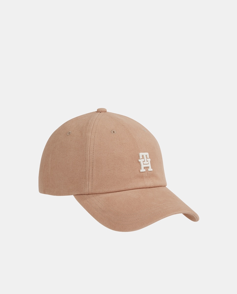Imagen 0 de Gorra de visera  con logotipo de Tommy Hilfiger en el centro