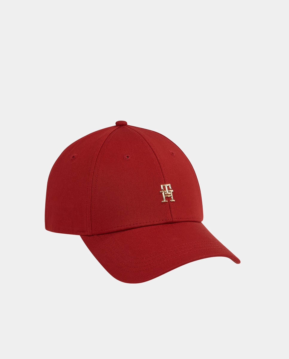 Imagen 0 de Gorra de visera con iniciales metálicas del logo