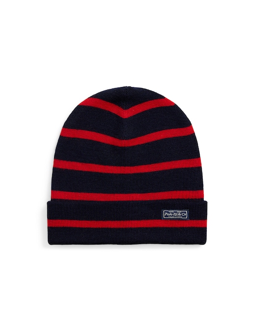 Imagen 0 de Gorro de mujer de lana con rayas