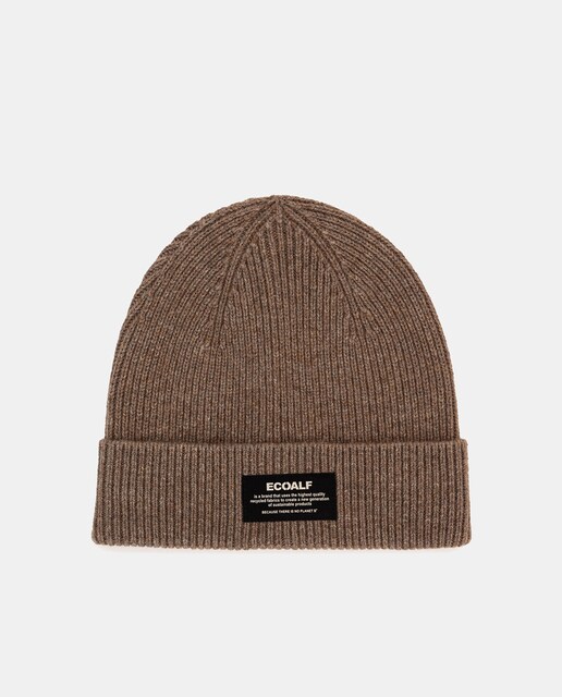 Imagen 0 de Gorro de lana reciclada color beis