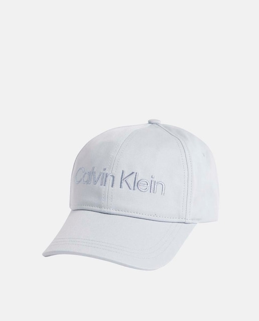 Imagen 0 de Gorra de algodón orgánico en azul claro  con marca a tono
