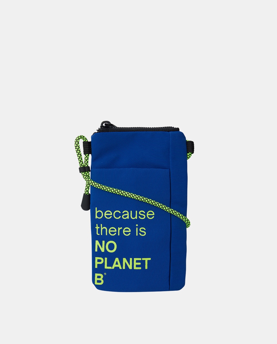 Imagen 0 de Bolso para móvil de materiales reciclados en azul