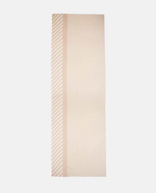Imagen 0 de Fular estampado en tono beige