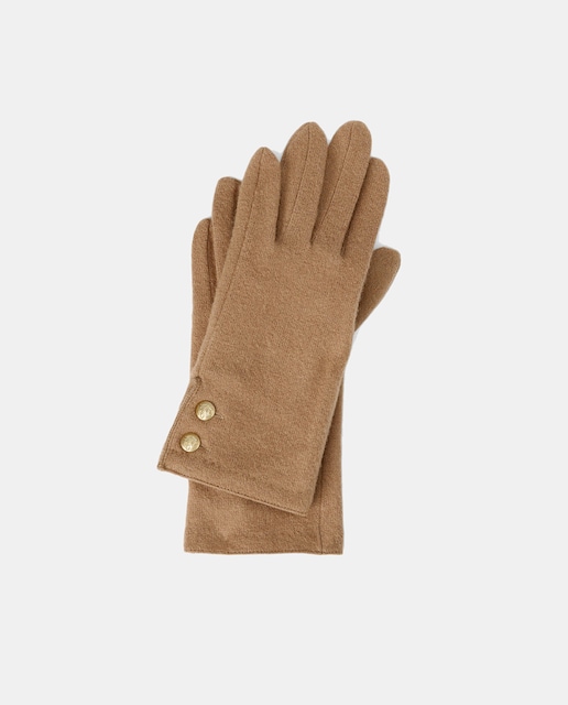 Imagen 0 de Guantes de mujer de punto con botones.