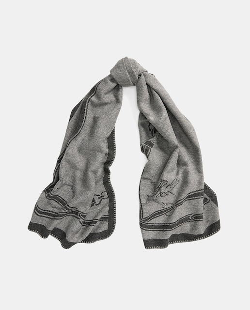 Imagen 0 de Bufanda de mujer con estampado de bridas.