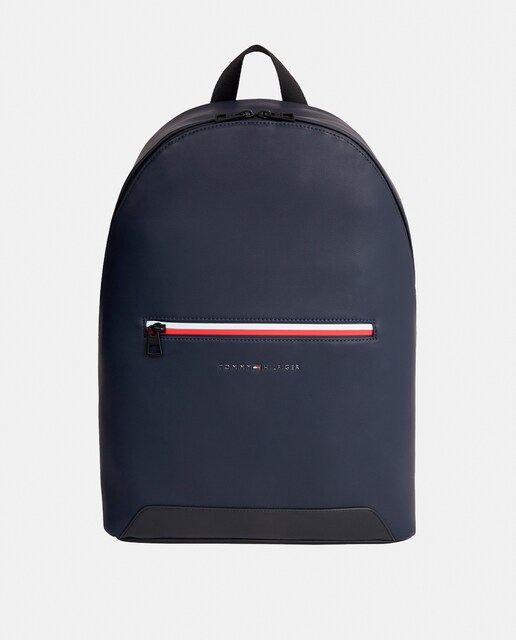 Imagen 0 de Mochila de hombre en azul marino con detalle corporativo Tommy Hilfiger