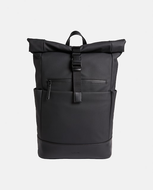 Imagen 0 de Mochila con textura rayada