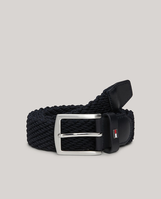 Imagen 0 de Cinturón elástico liso con detalles corporativos