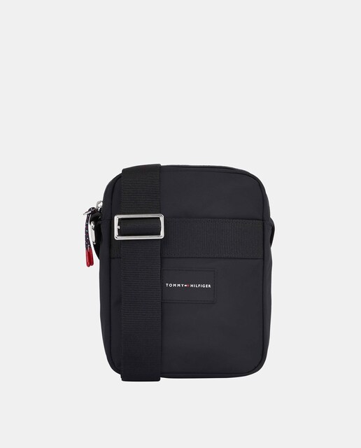 Imagen 0 de Bandolera estilo mini reporter con bolsillo exterior