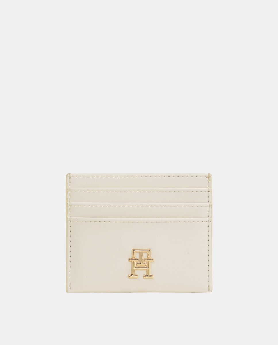 Imagen 0 de Tarjetero de mujer en color blanco de Tommy Hilfiger.