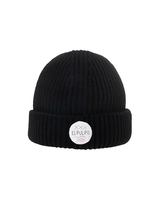 Imagen 0 de Gorro negro de lana