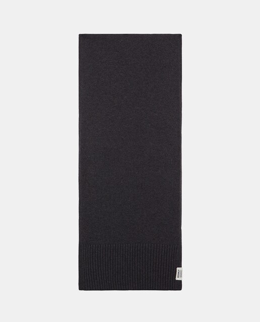 Imagen 0 de Bufanda de lana reciclada en negro