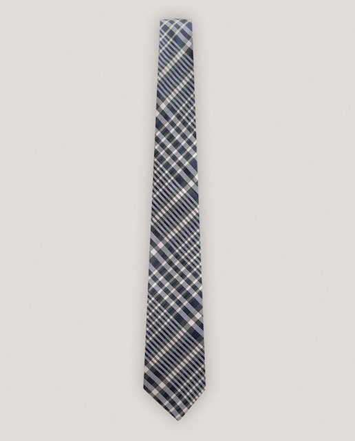 Imagen 0 de Corbata de hombre de seda cuadros