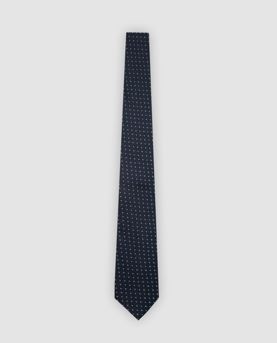 Imagen 0 de Corbata de hombre de seda jacquard flores