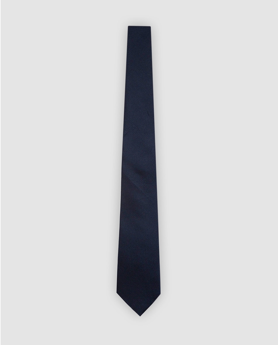 Imagen 0 de Corbata de hombre de seda estructura