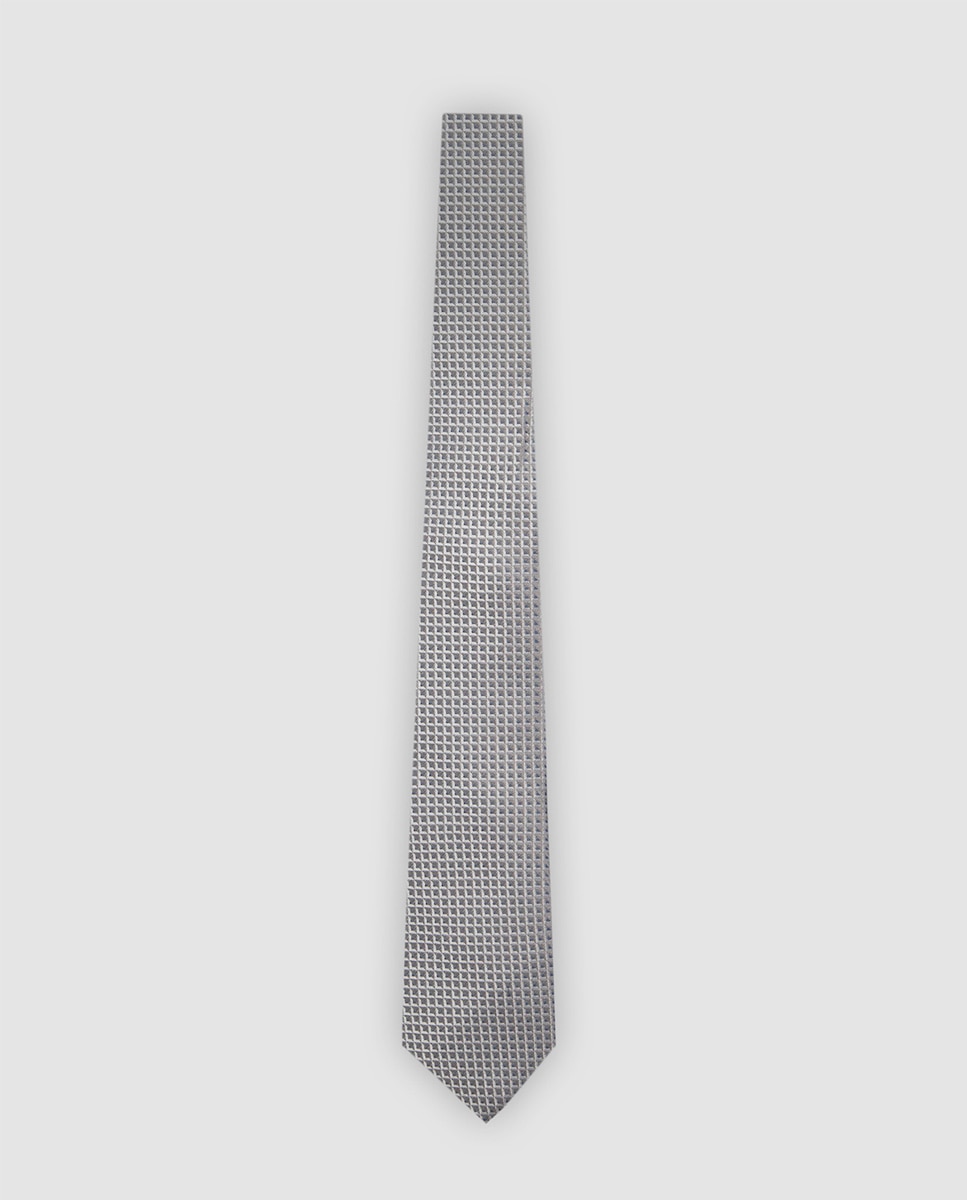 Imagen 0 de Corbata de hombre de seda jacquard