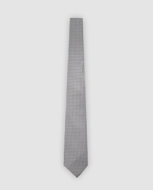 Imagen 0 de Corbata de hombre de seda jacquard