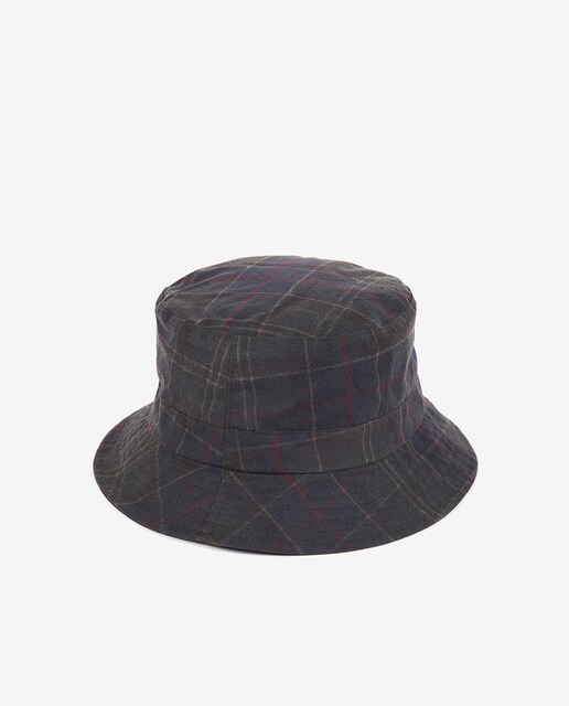 Imagen 0 de Sombrero de hombre de algodón con detalle de parche de la marca