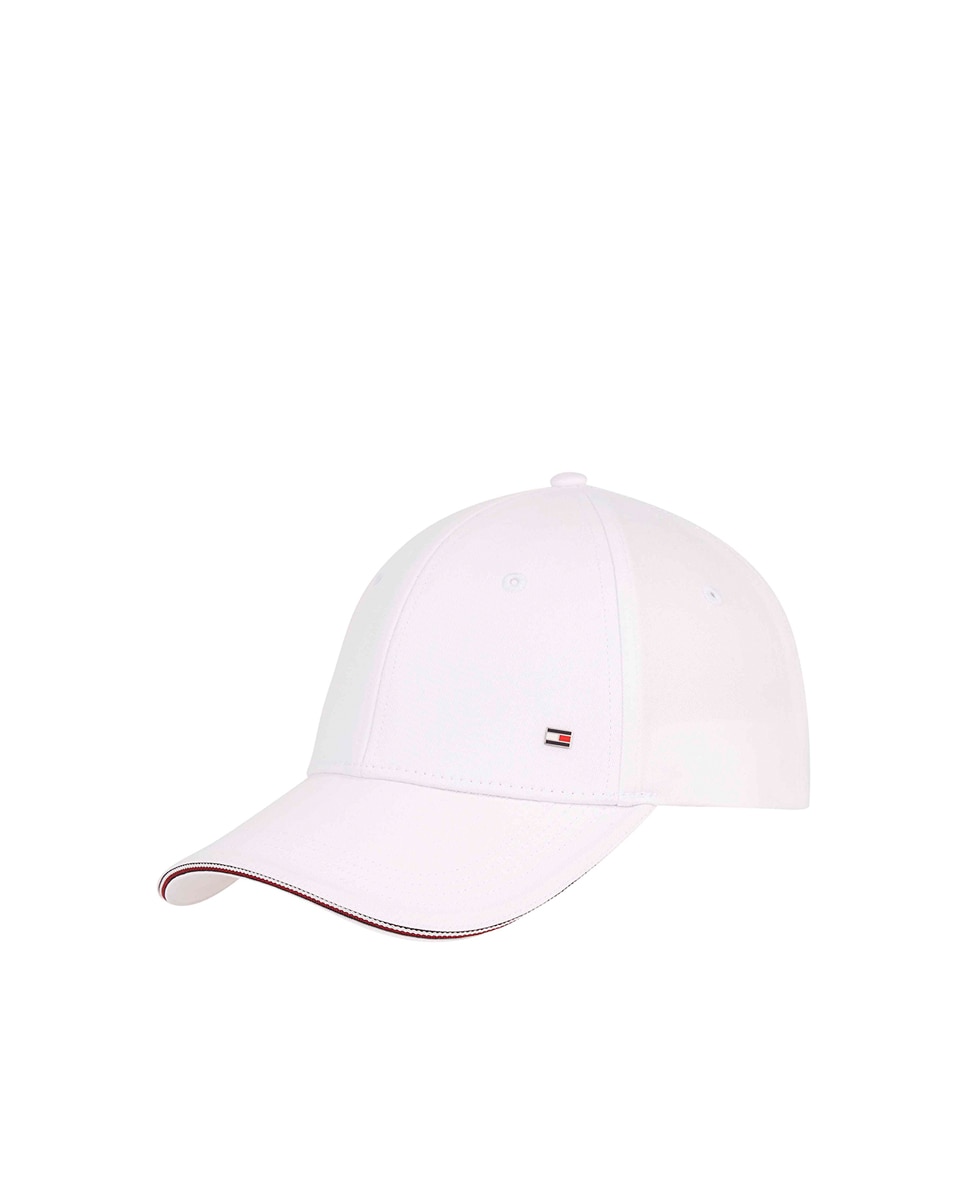 Imagen 0 de Gorra lisa con detalles corporativos y bandera metálica