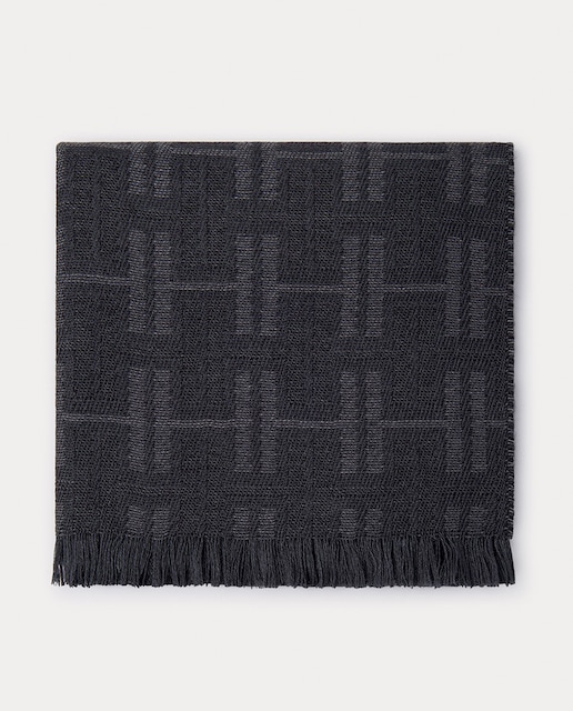 Imagen 0 de Bufanda de hombre estampada de espiga con logo