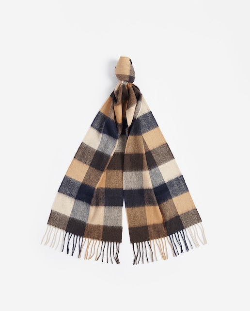 Imagen 0 de Bufanda de hombre de lana con finales desflecados