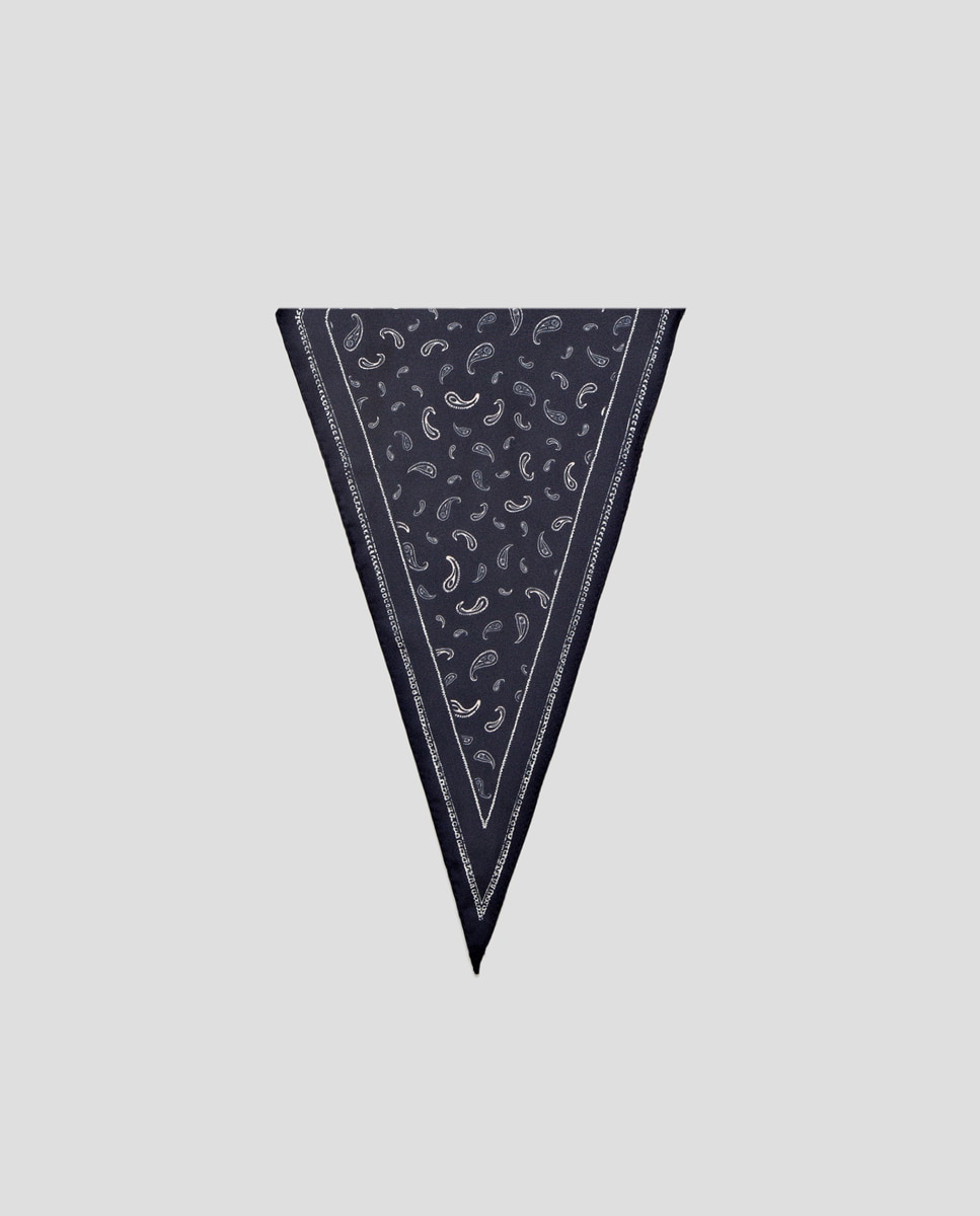 Imagen 0 de Bandana de hombre de seda cachemires