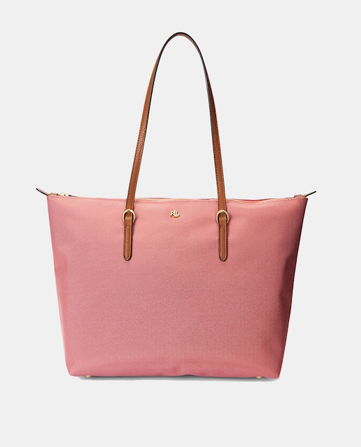 Imagen 0 de Bolso de mujer Lauren Ralph Lauren mediano en rojo.